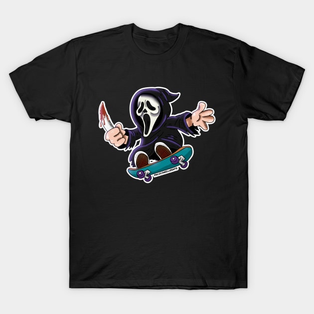 ghostface skate T-Shirt by pacocareluzente